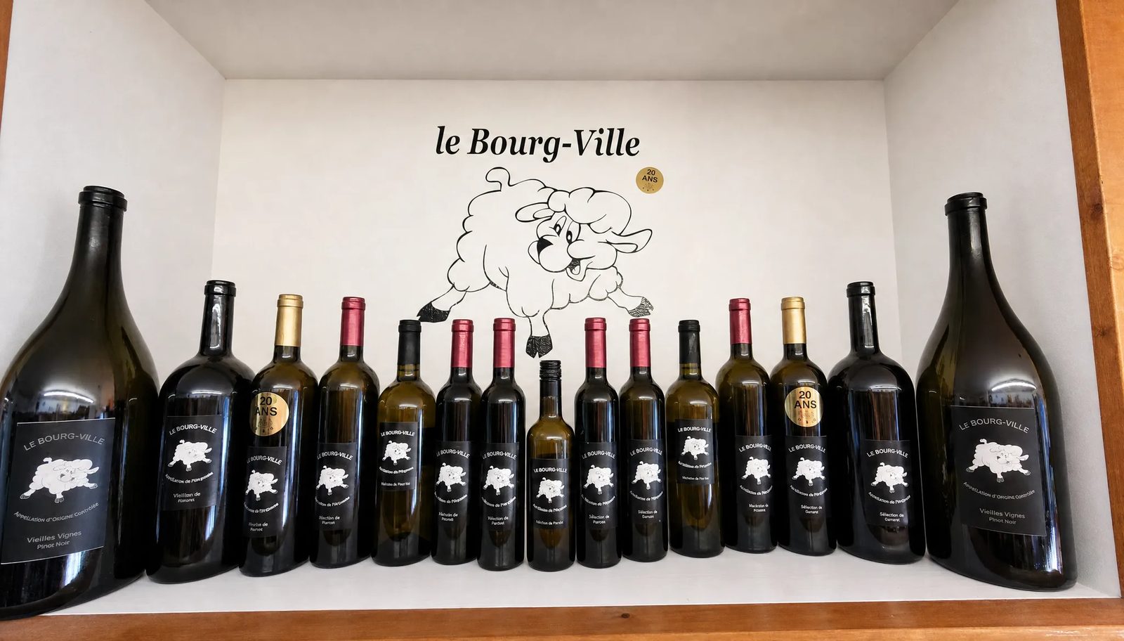 Sélection de vins valaisans et grands crus
