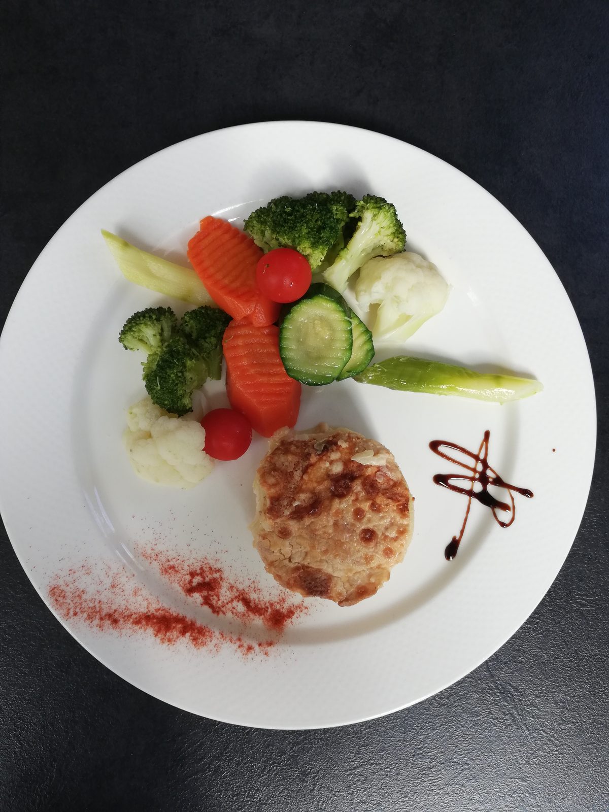 Assiette de légumes