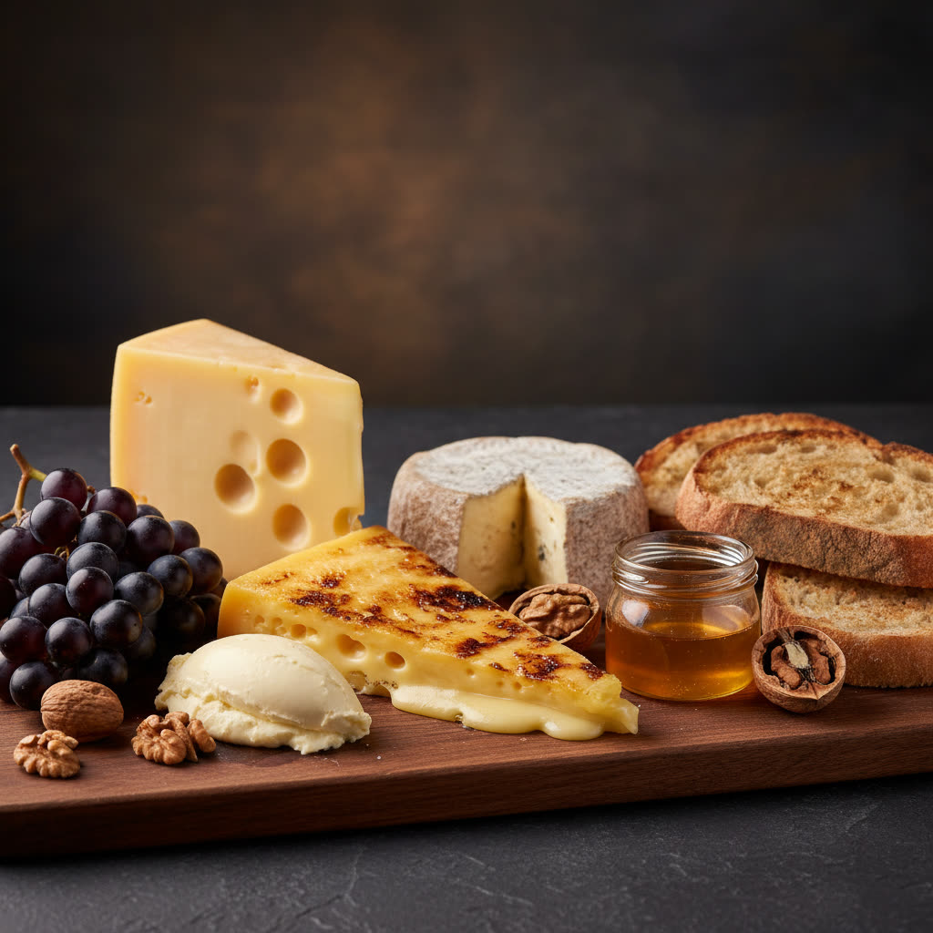 Assiette de fromages