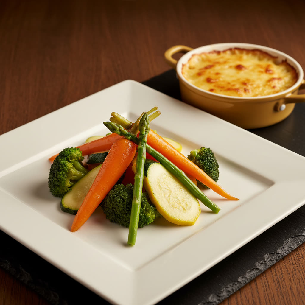 Assiette de légumes